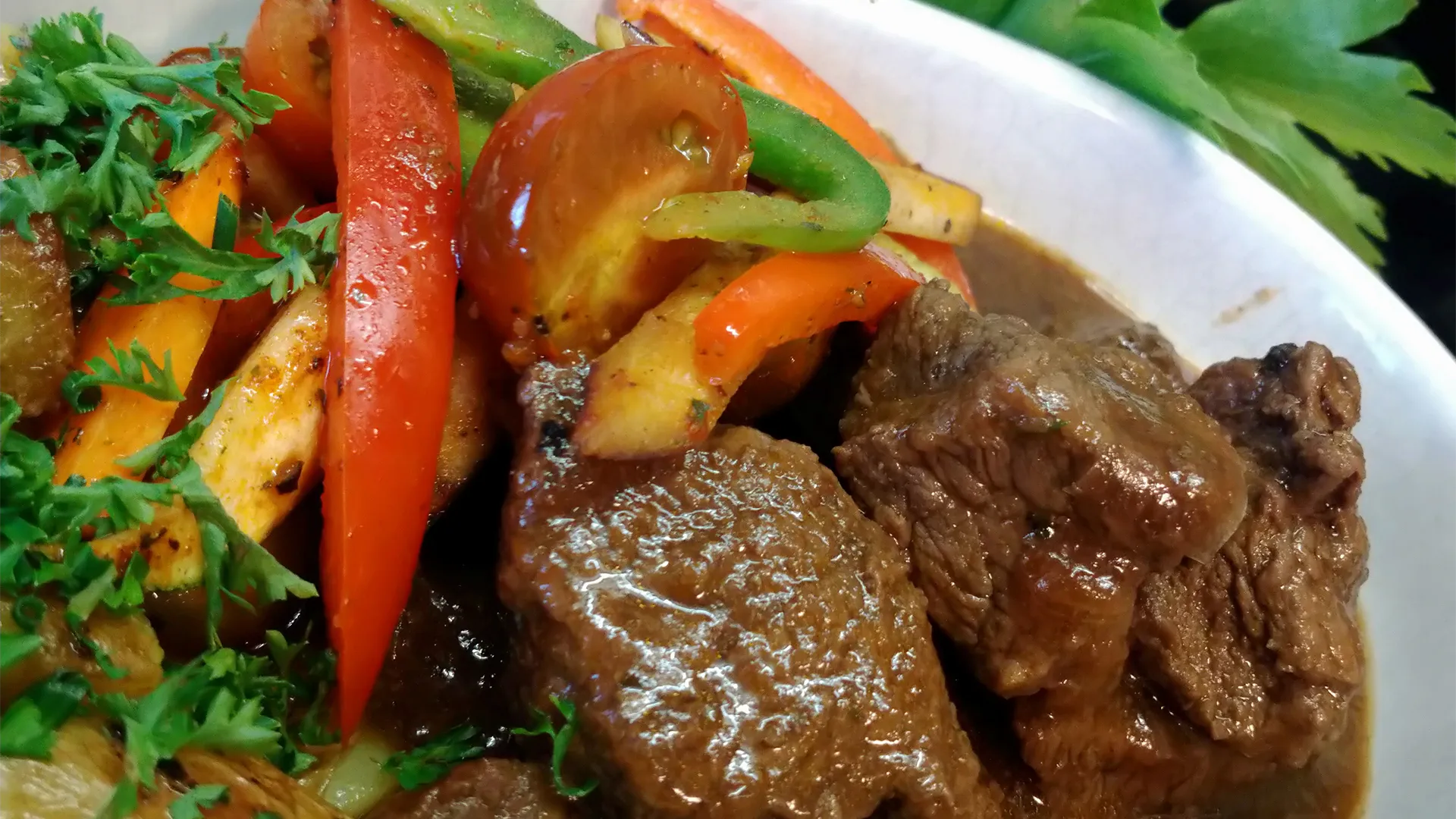 Geschmorte Ochsenbacke